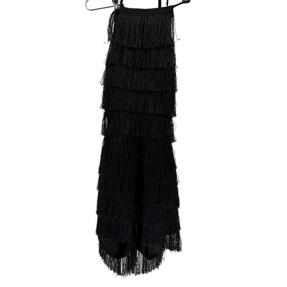 Blithe Los Angeles Black Fringe Gatsby Romper